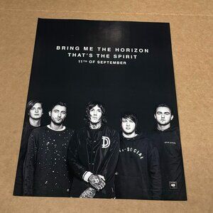 Bring Me The Horizon - That's The Spirit - Music Print Promo Ad - 2015